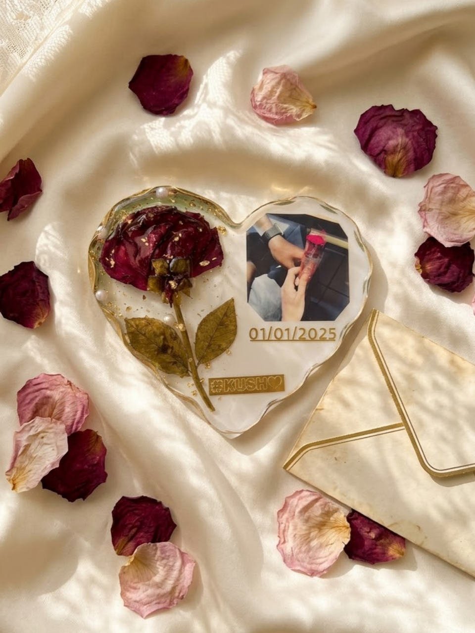 Heart Resin Frame